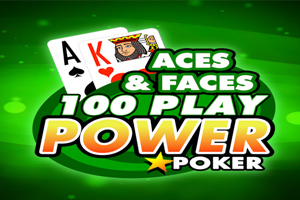 Aces and Faces - 100 Play Power Poker